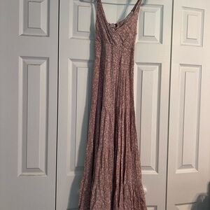 Dress Forum Blush Floral Maxi Dress